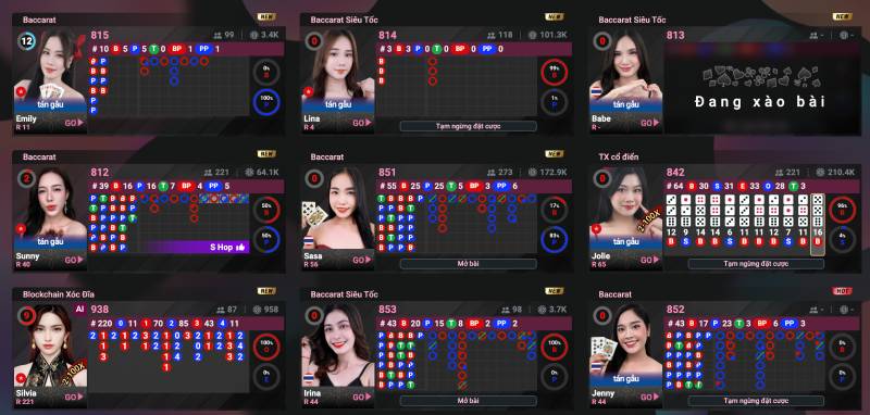 Pg88 Có Cung Cấp Dịch Vụ Trò Chơi Trực Tuyến Với Dealer Thật Không? 3 Các trò chơi với dealer thật trên PG88