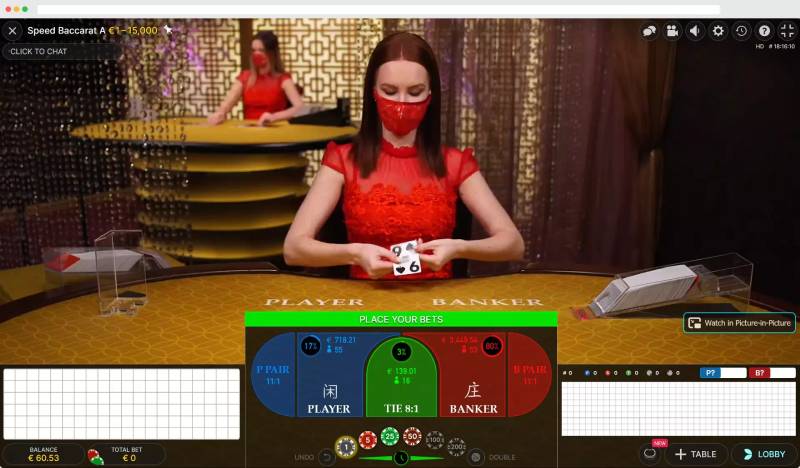 Chọn bàn có mức cược phù hợp với vốn