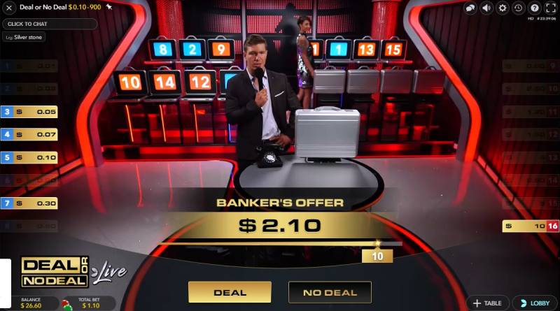 Cách Chơi Deal Or No Deal Tại Live Casino - Tận Hưởng Trò Chơi Hấp Dẫn 2 Cơ chế vận hành của Deal or No Deal tại live casino