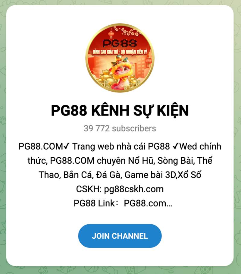 Kênh thông báo qua Telegram